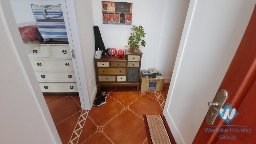 Low-rise three-bedroom house for rent near French International School. Ngoc Thuy, Long Bien